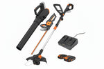 Charger l’image dans la visionneuse de la galerie, 20V 12'' Cordless String Trimmer, 360 CFM Leaf Blower & 22'' Hedge Trimmer Combo, 2 Batteries & Charger Included, WG931