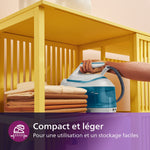 Charger l’image dans la visionneuse de la galerie, Générateur de vapeur 2400 W – pression 6,5 bars, effet pressing puissant