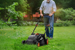Charger l’image dans la visionneuse de la galerie, LD40A 19Inch Brushless Lawn Mower, 40V Powerful Cordless Lawn Mower, Effortless Single-Lever Height Adjustment, 3-Step Foldable Handle & Vertical Storage, 2-in-1 Mulching & Bagging