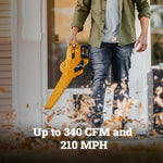 Charger l’image dans la visionneuse de la galerie, Cordless 3-in-1 Leaf Blower with Vacuum & Mulcher, Brushless Motor, 2-Speed Control, Battery Not Included, Model WG583.9