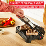 Charger l’image dans la visionneuse de la galerie, Gril & machine à panini compacte – Plaques antiadhésives, Nettoyage facile