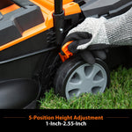 Charger l’image dans la visionneuse de la galerie, 15" Electric Corded Lawn Mower, 11AMP Push Mower, Lightweight & Efficient for Small Lawns