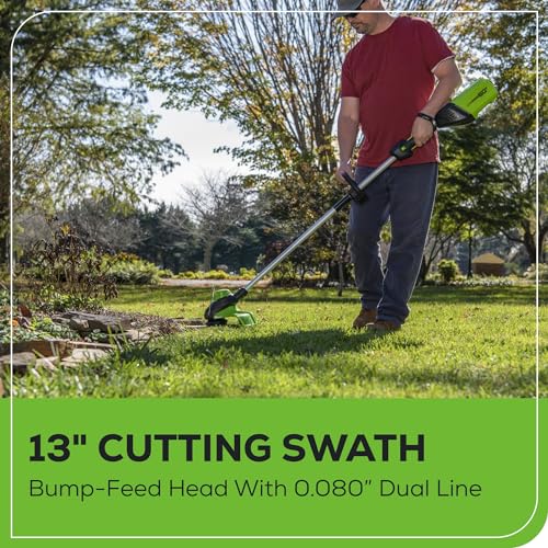 80V 21" Cordless Self-Propelled Lawn Mower + Leaf Blower 580 CFM, Brushless Motor, 4.0Ah Battery & Rapid Charger Included