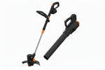 Charger l’image dans la visionneuse de la galerie, 20V Cordless String Trimmer &amp; 360 CFM Leaf Blower Combo, 12-Inch Trimmer, 2 × 4.0Ah Batteries &amp; Charger Included, Model WG930.3