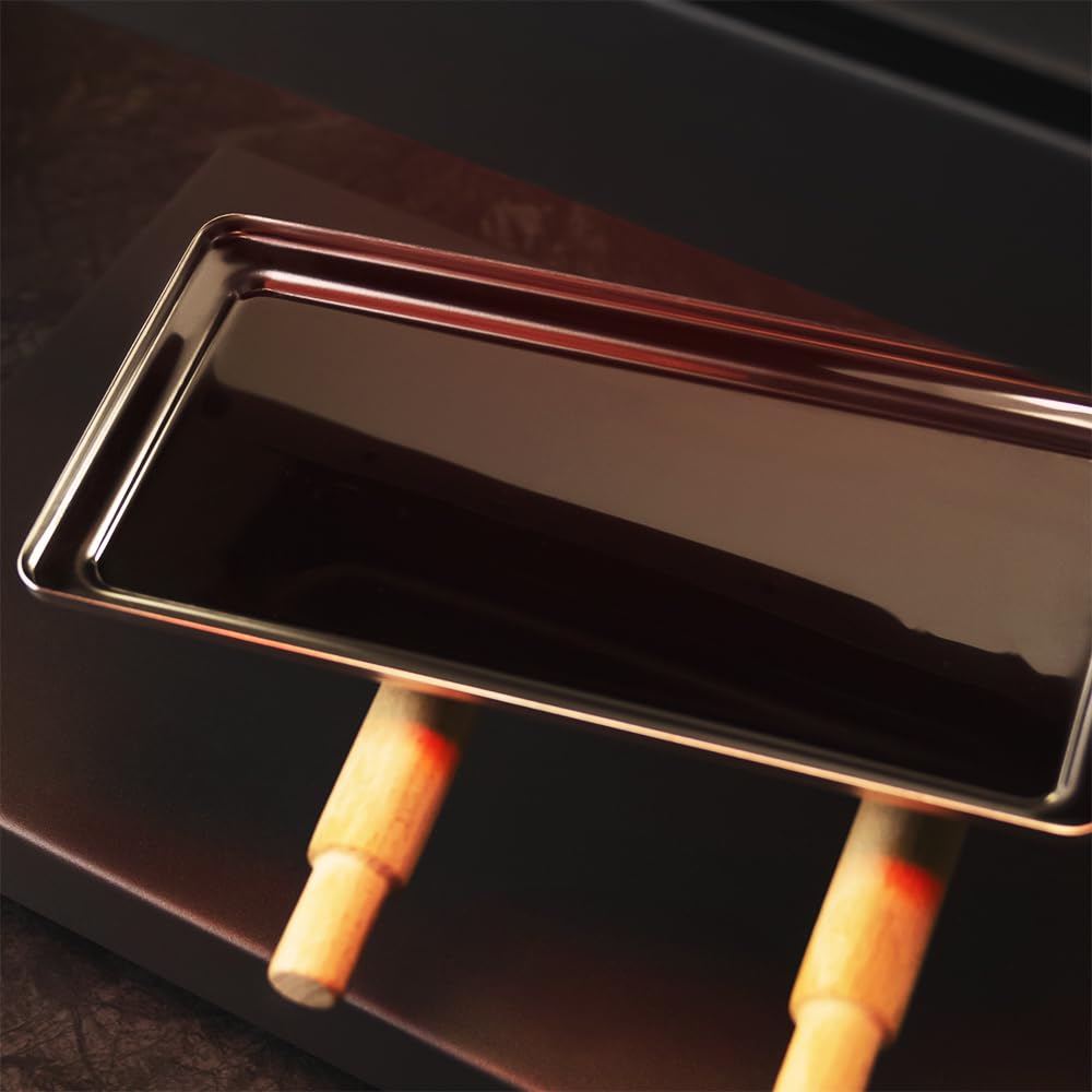 Raclette traditionnelle avec gril – 600 W, Thermostat réglable, Acier inox