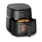 Charger l’image dans la visionneuse de la galerie, Airfryer 6,2 L – 13 modes de cuisson, Technologie RapidAir, Écran tactile, Noir (NA230/00)