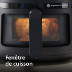 Charger l’image dans la visionneuse de la galerie, Airfryer 6,2 L – 13 modes de cuisson, Technologie RapidAir, Écran tactile, Noir (NA230/00)