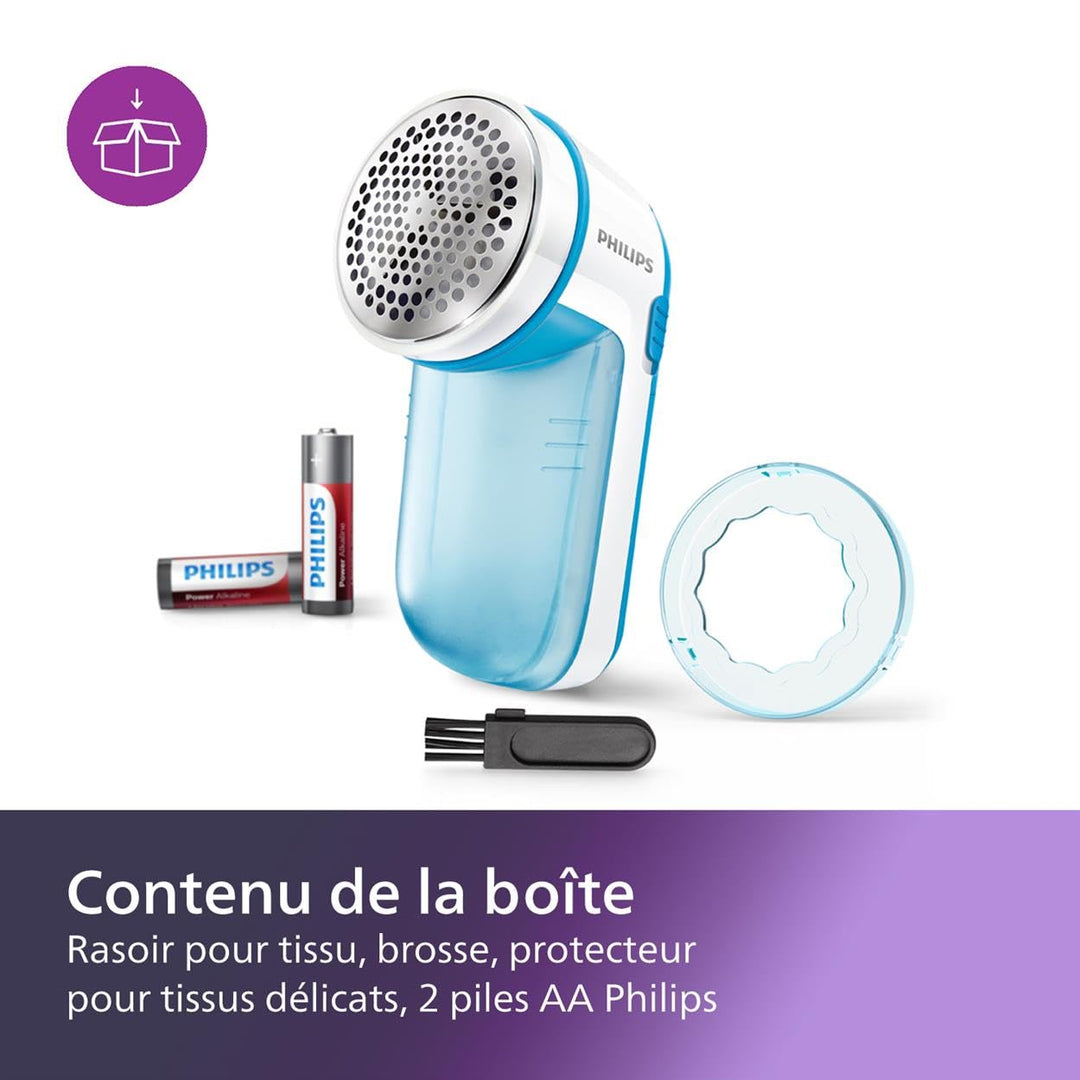 Rasoir anti-bouloches pour vêtements – élimine peluches et fibres