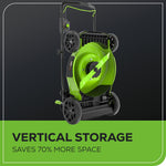 Charger l’image dans la visionneuse de la galerie, 80V 21" Cordless Self-Propelled Lawn Mower + Leaf Blower 580 CFM, Brushless Motor, 4.0Ah Battery &amp; Rapid Charger Included