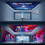Charger l’image dans la visionneuse de la galerie, Mini Vidéoprojecteur WiFi Bluetooth 1080P