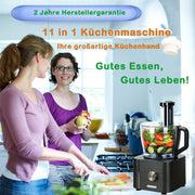 Topstrong Robot Cuisine Multifonction 1100W Robot Multifonction 11...