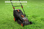 Charger l’image dans la visionneuse de la galerie, LD40A 19Inch Brushless Lawn Mower, 40V Powerful Cordless Lawn Mower, Effortless Single-Lever Height Adjustment, 3-Step Foldable Handle &amp; Vertical Storage, 2-in-1 Mulching &amp; Bagging