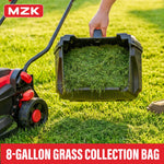 Charger l’image dans la visionneuse de la galerie, 20V 13" Electric Lawn Mower, Brushless Cordless Lawn Mower with 4-Position Height Adjustment, Walk-Behind Push Mowers with 8 Gallon Grass Bag, 2 x 4.0Ah Batteries &amp; Charger Included, LM13B8, Red