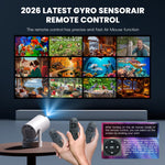 Charger l’image dans la visionneuse de la galerie, Mini Vidéoprojecteur WiFi Bluetooth 1080P
