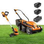 Charger l’image dans la visionneuse de la galerie, 15" Electric Corded Lawn Mower, 11AMP Push Mower, Lightweight &amp; Efficient for Small Lawns