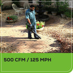 Charger l’image dans la visionneuse de la galerie, 80V 21" Cordless Self-Propelled Lawn Mower + Leaf Blower 580 CFM, Brushless Motor, 4.0Ah Battery &amp; Rapid Charger Included